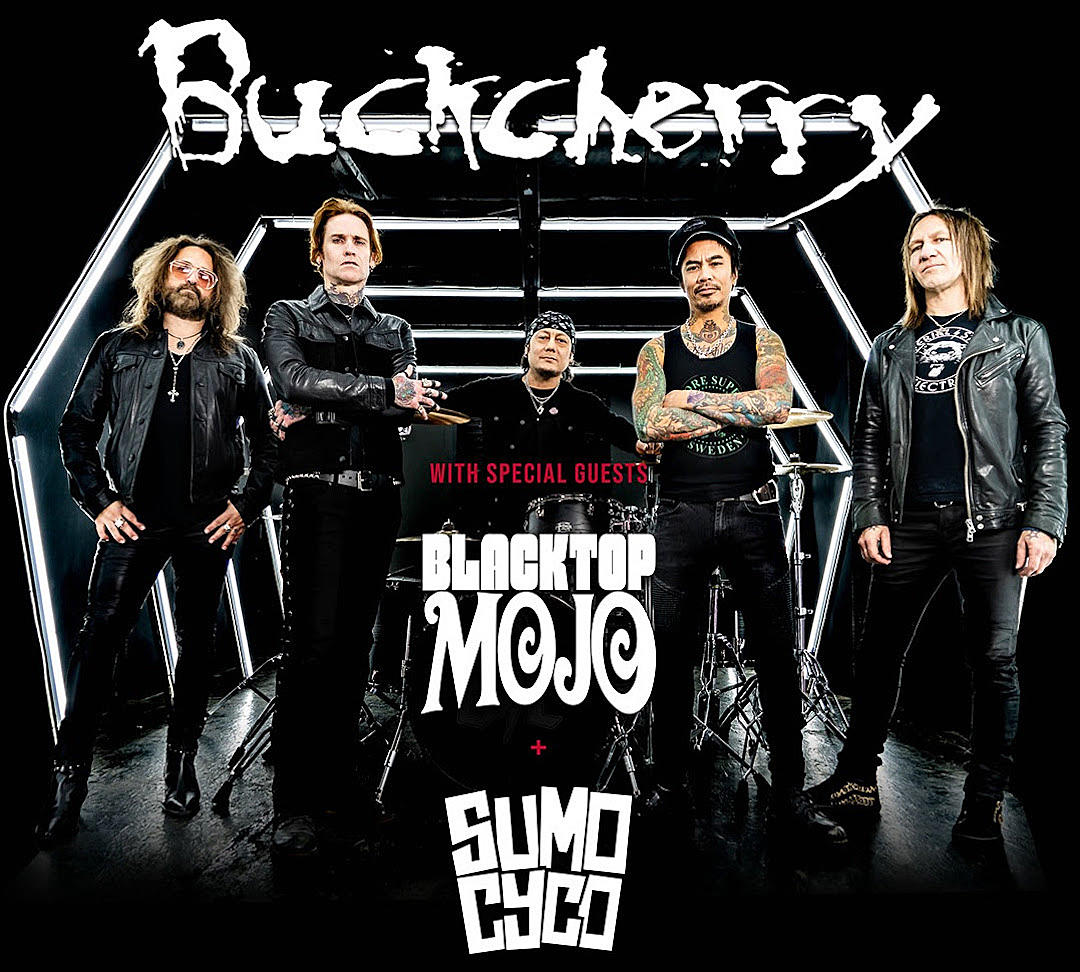 Buckcherry Tour Locations