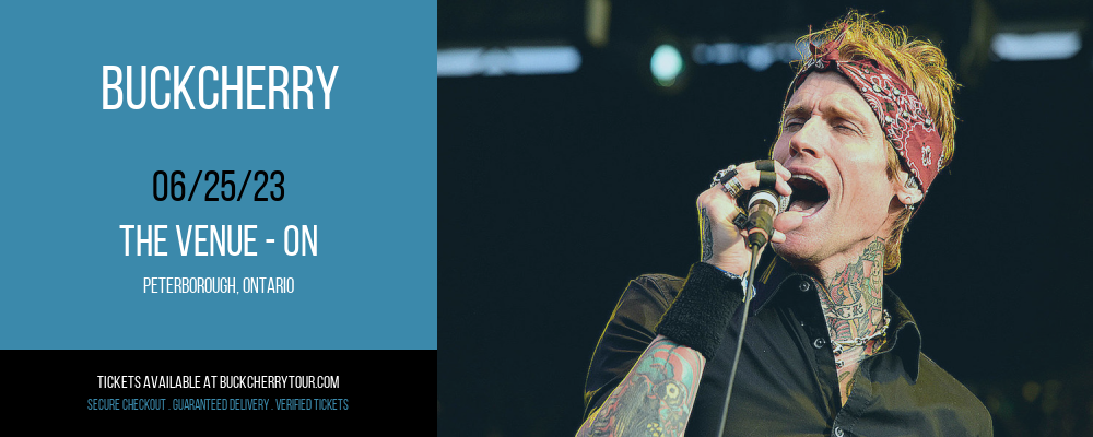 Buckcherry at Buckcherry Tour tickets Buckcherry at Buckcherry Tour