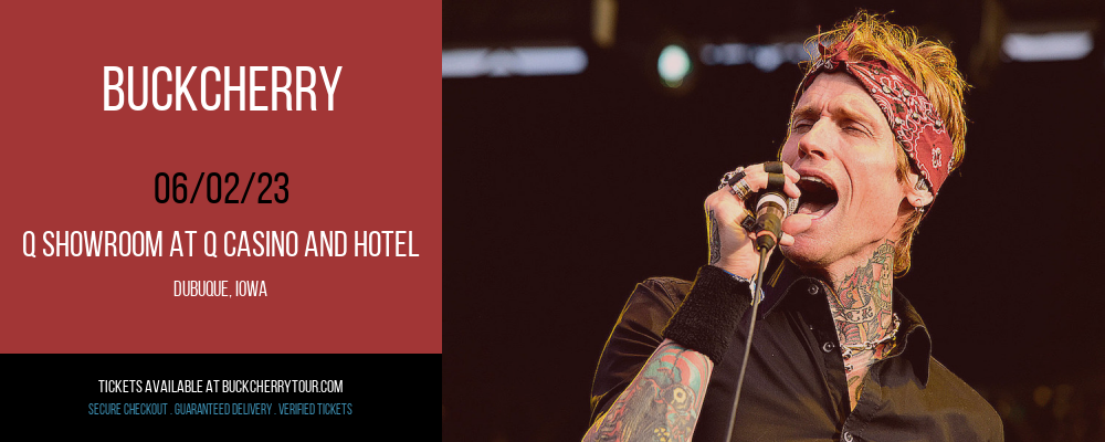 Buckcherry at Buckcherry Tour tickets Buckcherry at Buckcherry Tour