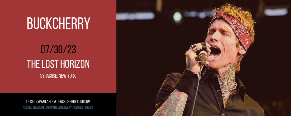 Buckcherry at Buckcherry Tour tickets Buckcherry at Buckcherry Tour